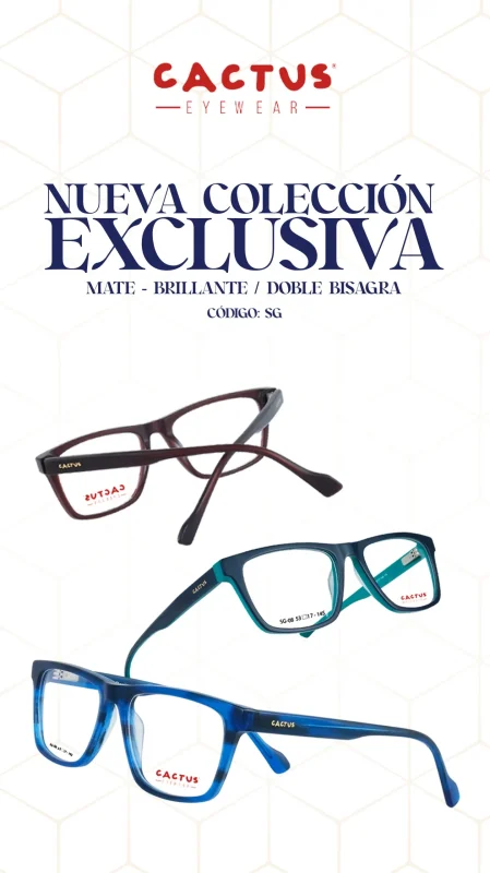 MONTURA DE ACETATO PARA CABALLERO