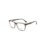 MONTURA DE ACETATO PARA CABALLERO COLOR PLOMO DOBLE BISAGRA