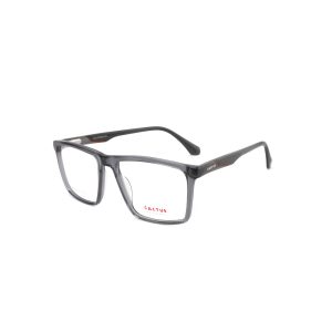 MONTURA DE ACETATO PARA CABALLERO COLOR PLOMO DOBLE BISAGRA